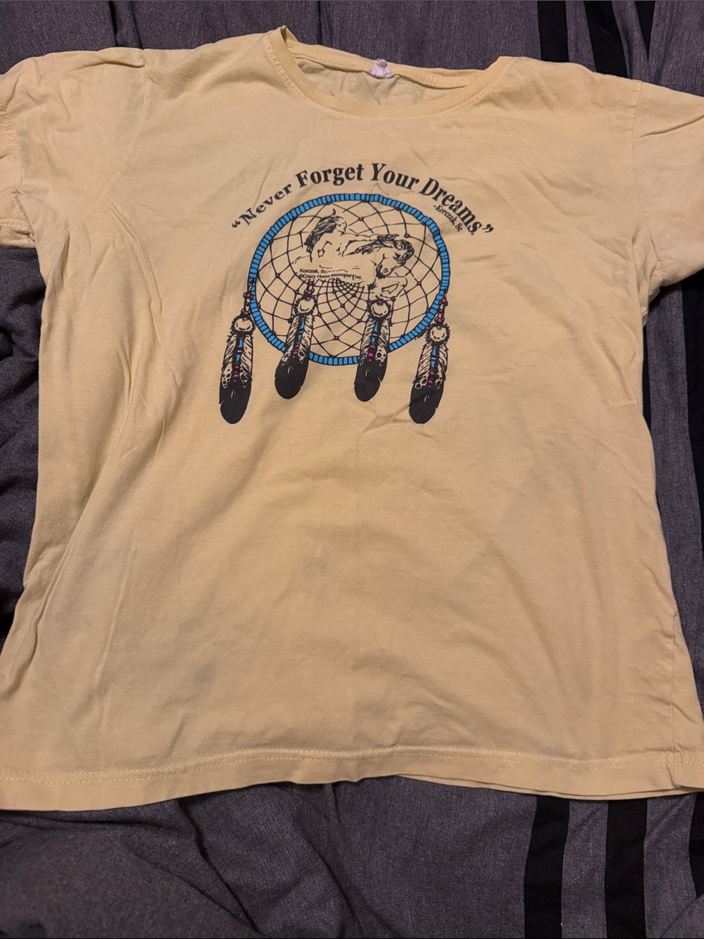 Source Unknown Yellow Dreamcatcher Graphic Tee